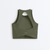 Camiseta de tirantes con cuello halter y espalda abierta Comfortlux Camiseta de tirantes con cuello halter y espalda abierta Comfortlux