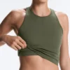 Camiseta de tirantes con cuello halter y espalda abierta Comfortlux Camiseta de tirantes con cuello halter y espalda abierta Comfortlux