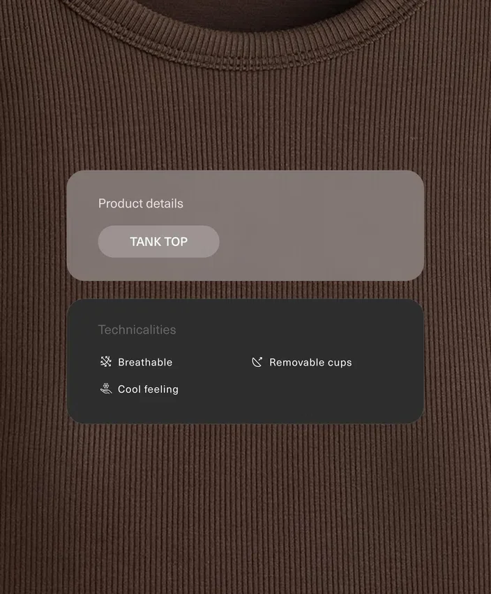 Camiseta de tirantes larga de mezcla de modal acanalado Camiseta de tirantes larga de mezcla de modal acanalado