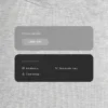 Camiseta de tirantes larga de mezcla de modal acanalado Camiseta de tirantes larga de mezcla de modal acanalado
