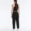Pantalones de chándal ajustados de punto elástico modal Soft Touch de tacto suave Pantalones de chándal ajustados de punto elástico modal Soft Touch de tacto suave