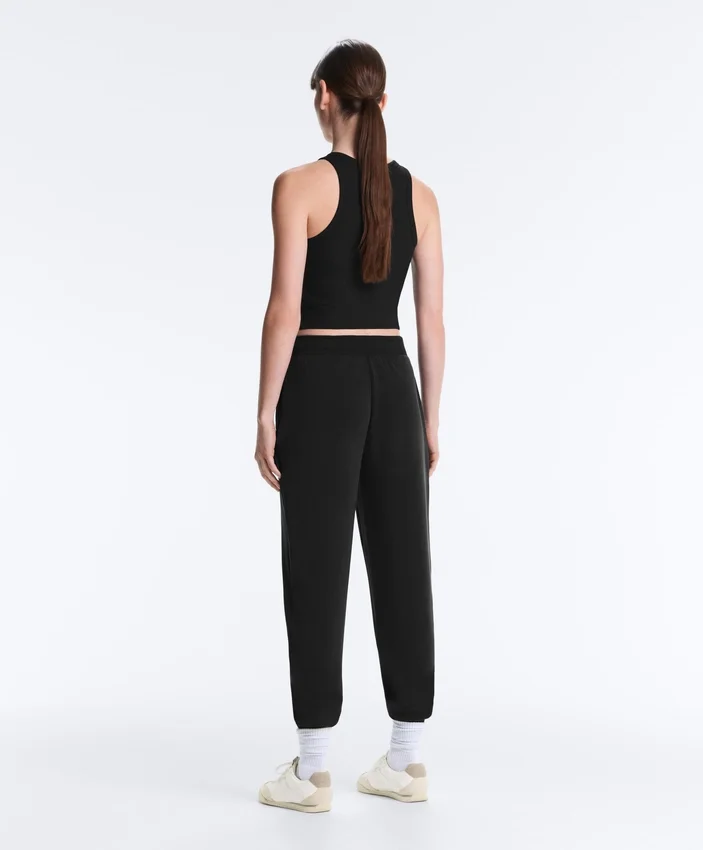 Pantalones de chándal ajustados de punto elástico modal Soft Touch de tacto suave Pantalones de chándal ajustados de punto elástico modal Soft Touch de tacto suave