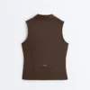 Camiseta sin mangas con cremallera Camiseta sin mangas con cremallera