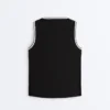 Camiseta sin mangas con cuello en V Camiseta sin mangas con cuello en V