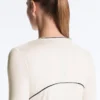 Camiseta técnica de manga larga con ribetes Camiseta técnica de manga larga con ribetes