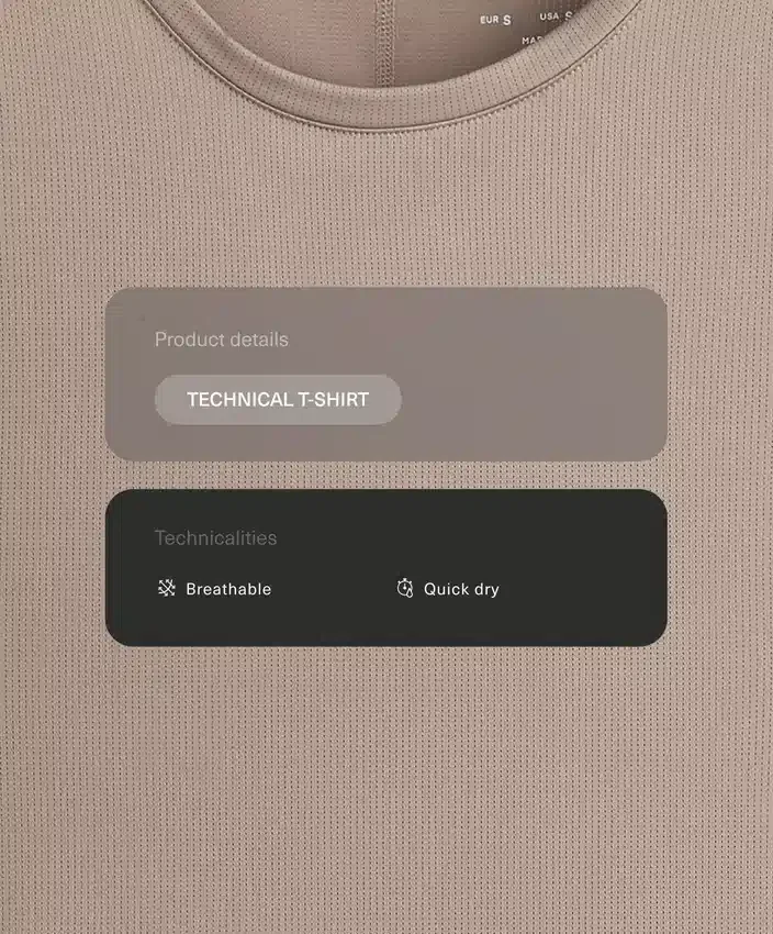 Camiseta técnica sin mangas Camiseta técnica sin mangas