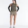 Camiseta técnica sin mangas con texto Camiseta técnica sin mangas con texto