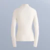 Camiseta térmica de cuello alto de forro polar
