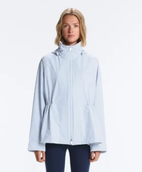 Chaqueta a rayas ultraligera e impermeable 10K
