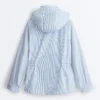 Chaqueta a rayas ultraligera e impermeable 10K