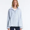 Chaqueta a rayas ultraligera e impermeable 10K