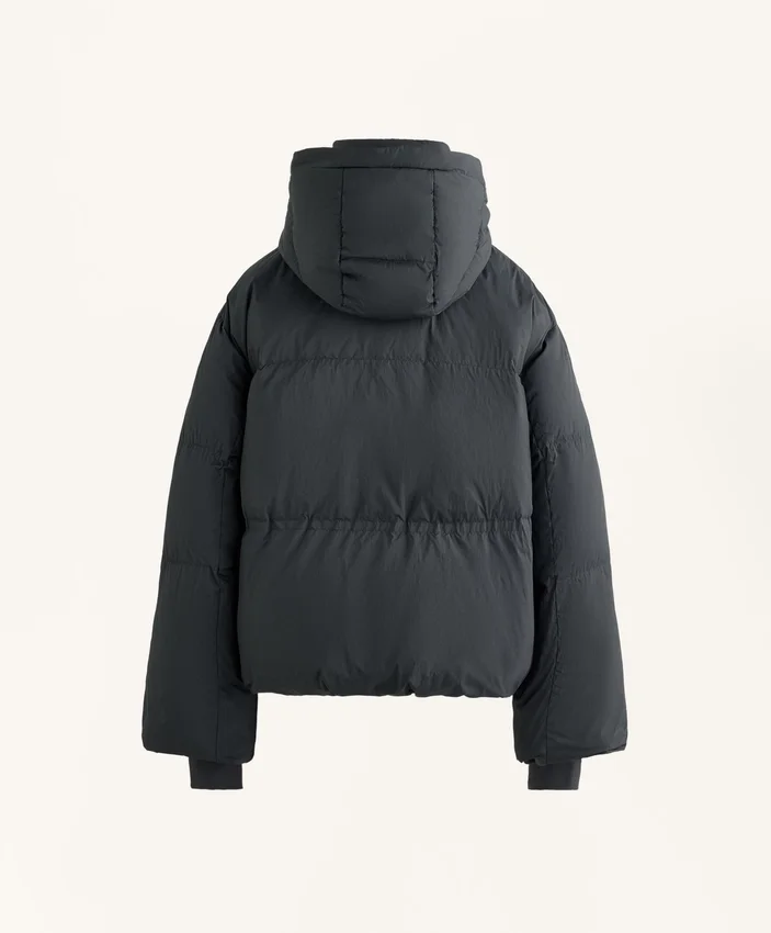 Chaqueta acolchada corta 100 % plumón Chaqueta acolchada corta 100 % plumón