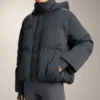 Chaqueta acolchada corta 100 % plumón Chaqueta acolchada corta 100 % plumón