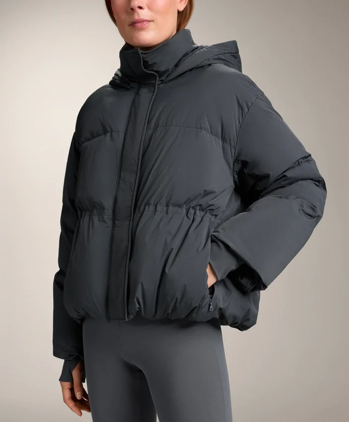 Chaqueta acolchada corta 100 % plumón Chaqueta acolchada corta 100 % plumón