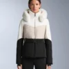 Chaqueta acolchada de esquí Primaloft® con bloques de color y corte superajustado, resistente al agua Chaqueta acolchada de esquí Primaloft® con bloques de color y corte superajustado, resistente al agua