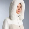 Chaqueta acolchada de esquí Primaloft® con bloques de color y corte superajustado, resistente al agua Chaqueta acolchada de esquí Primaloft® con bloques de color y corte superajustado, resistente al agua