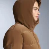 Chaqueta acolchada de satén 80 % plumón y 20 % plumas Minardi Piume Ski, resistente al agua Chaqueta acolchada de satén 80 % plumón y 20 % plumas Minardi Piume Ski, resistente al agua