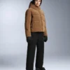 Chaqueta acolchada de satén 80 % plumón y 20 % plumas Minardi Piume Ski, resistente al agua Chaqueta acolchada de satén 80 % plumón y 20 % plumas Minardi Piume Ski, resistente al agua
