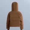 Chaqueta acolchada de satén 80 % plumón y 20 % plumas Minardi Piume Ski, resistente al agua Chaqueta acolchada de satén 80 % plumón y 20 % plumas Minardi Piume Ski, resistente al agua