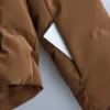 Chaqueta acolchada de satén 80 % plumón y 20 % plumas Minardi Piume Ski, resistente al agua Chaqueta acolchada de satén 80 % plumón y 20 % plumas Minardi Piume Ski, resistente al agua