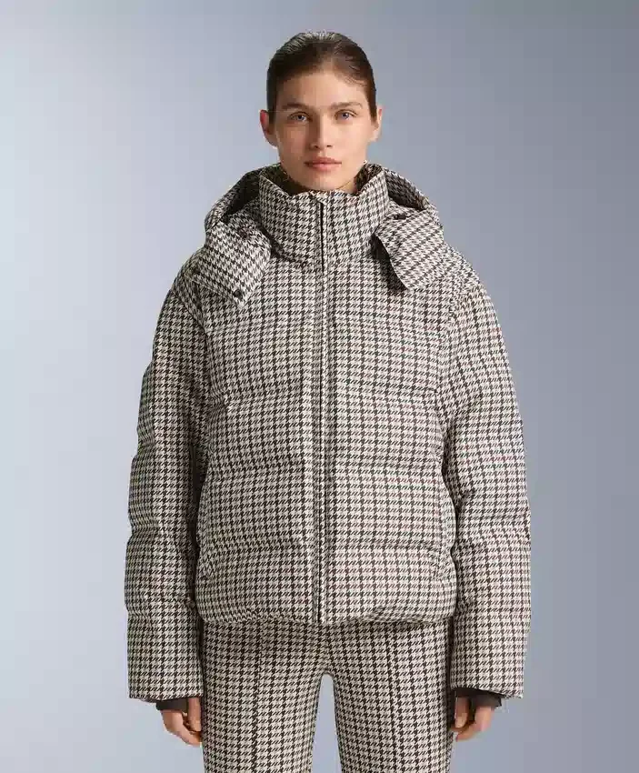 Chaqueta acolchada estampada 80 % plumón y 20 % plumas Minardi Piume Ski 10K Chaqueta acolchada estampada 80 % plumón y 20 % plumas Minardi Piume Ski 10K