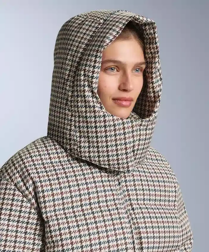 Chaqueta acolchada estampada 80 % plumón y 20 % plumas Minardi Piume Ski 10K Chaqueta acolchada estampada 80 % plumón y 20 % plumas Minardi Piume Ski 10K