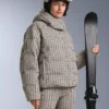 Chaqueta acolchada estampada 80 % plumón y 20 % plumas Minardi Piume Ski 10K Chaqueta acolchada estampada 80 % plumón y 20 % plumas Minardi Piume Ski 10K