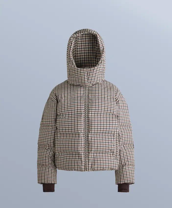 Chaqueta acolchada estampada 80 % plumón y 20 % plumas Minardi Piume Ski 10K Chaqueta acolchada estampada 80 % plumón y 20 % plumas Minardi Piume Ski 10K