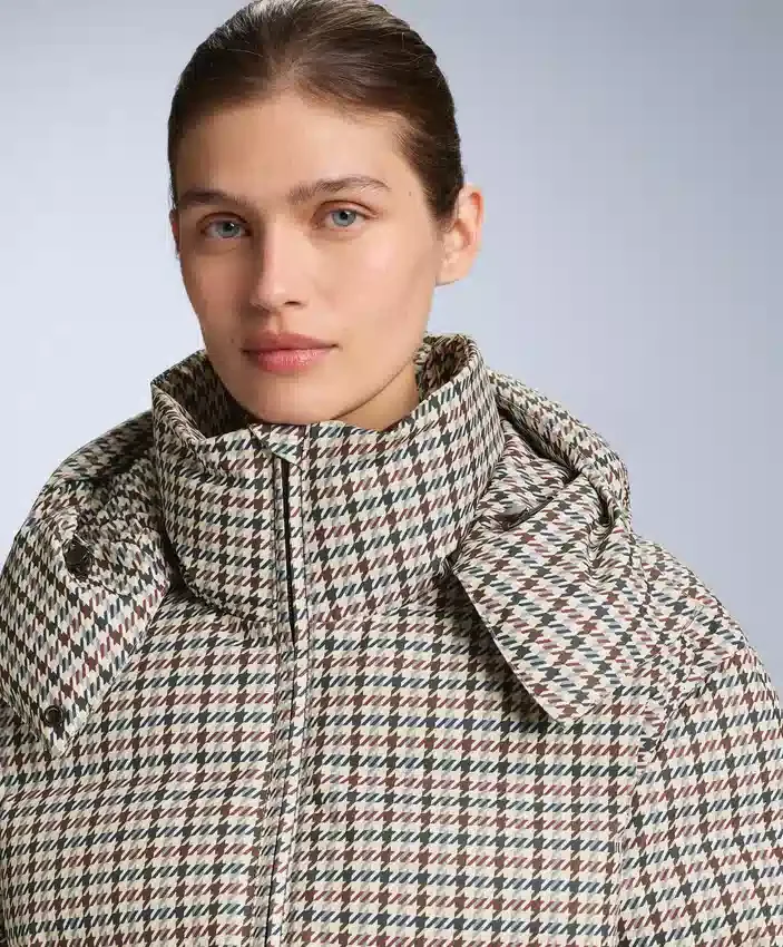 Chaqueta acolchada estampada 80 % plumón y 20 % plumas Minardi Piume Ski 10K Chaqueta acolchada estampada 80 % plumón y 20 % plumas Minardi Piume Ski 10K