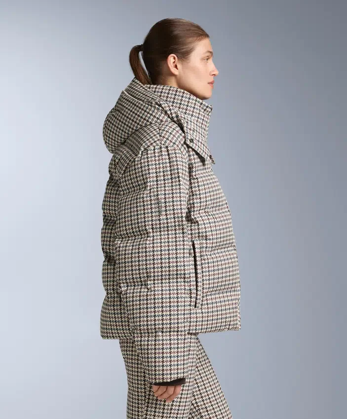 Chaqueta acolchada estampada 80 % plumón y 20 % plumas Minardi Piume Ski 10K Chaqueta acolchada estampada 80 % plumón y 20 % plumas Minardi Piume Ski 10K