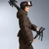 Chaqueta acolchada ligera con un relleno resistente al agua compuesto por un 80 % de plumón y un 20 % de Minardi Piume Ski.