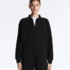 Chaqueta bomber a rayas con modal Soft Touch