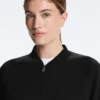 Chaqueta bomber a rayas con modal Soft Touch