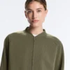 Chaqueta bomber a rayas con modal Soft Touch