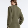 Chaqueta bomber a rayas con modal Soft Touch