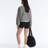 Chaqueta bomber de mezcla de lyocell con estampado de cuadros vichy Chaqueta bomber de mezcla de lyocell con estampado de cuadros vichy