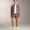 Chaqueta con capucha de punto elástico Chaqueta con capucha de punto elástico