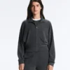 Chaqueta con rayas asimétricas y modal Chaqueta con rayas asimétricas y modal