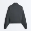 Chaqueta con rayas asimétricas y modal Chaqueta con rayas asimétricas y modal