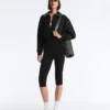 Chaqueta con ribetes efecto neopreno Chaqueta con ribetes efecto neopreno