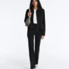 Chaqueta con volantes efecto neopreno y ribetes Chaqueta con volantes efecto neopreno y ribetes