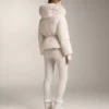Chaqueta corta acolchada 100 % plumón Chaqueta corta acolchada 100 % plumón