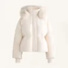Chaqueta corta acolchada 100 % plumón Chaqueta corta acolchada 100 % plumón