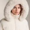 Chaqueta corta acolchada 100 % plumón Chaqueta corta acolchada 100 % plumón