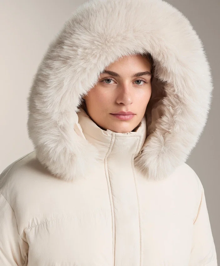 Chaqueta corta acolchada 100 % plumón Chaqueta corta acolchada 100 % plumón