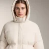 Chaqueta corta acolchada 100 % plumón Chaqueta corta acolchada 100 % plumón