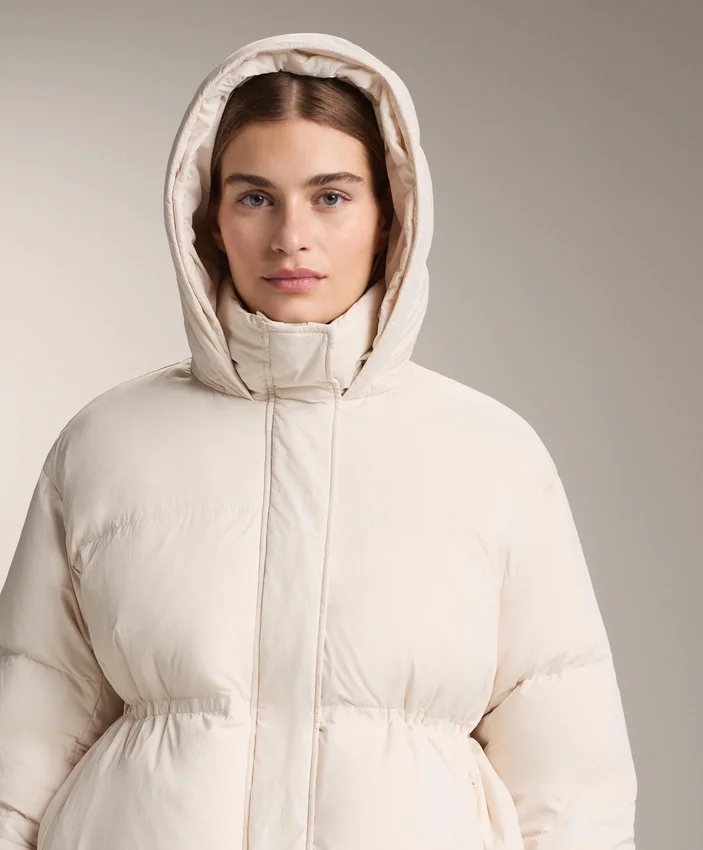 Chaqueta corta acolchada 100 % plumón Chaqueta corta acolchada 100 % plumón