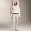 Chaqueta corta acolchada 100 % plumón Chaqueta corta acolchada 100 % plumón