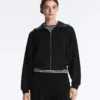 Chaqueta de corte recto con modal Soft Touch Chaqueta de corte recto con modal Soft Touch