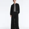 Chaqueta de corte recto con modal Soft Touch Chaqueta de corte recto con modal Soft Touch